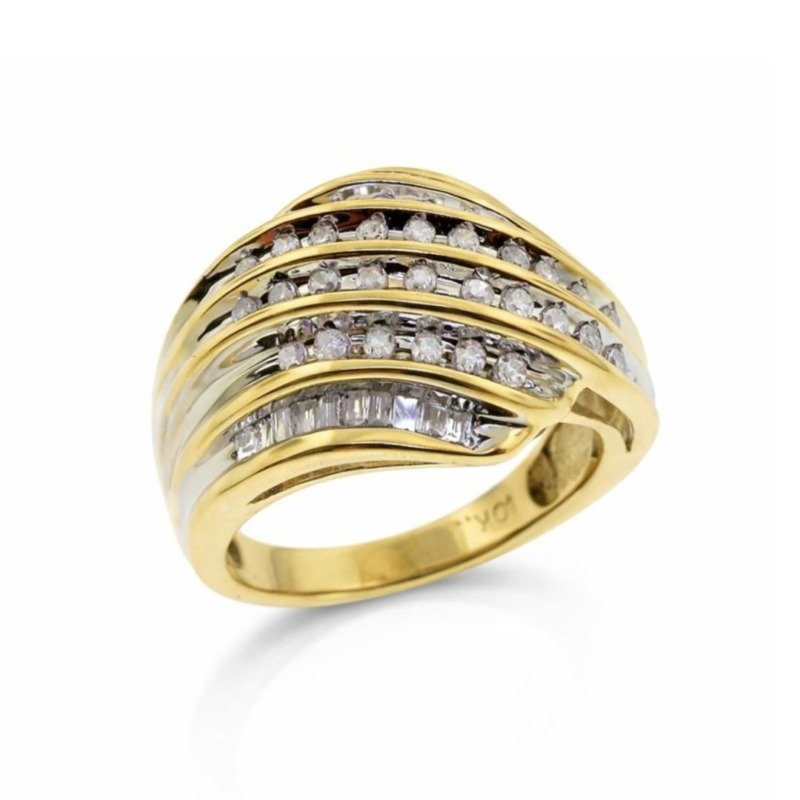 COFR10KY12 - 10K Yellow Gold Fashion Ring