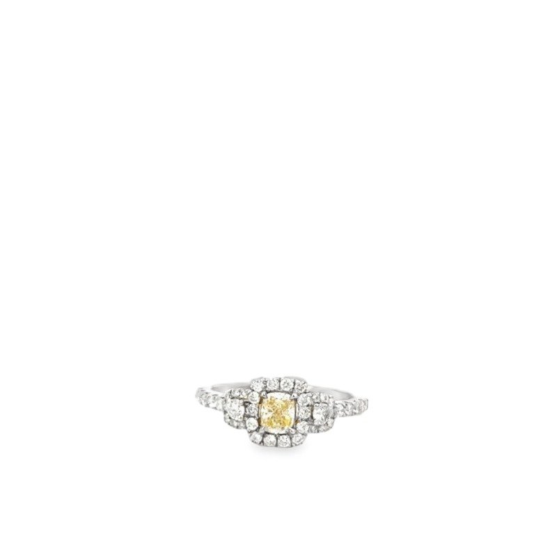COFR14W100 - 14K White Gold Fashion Ring