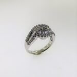 COFR14W110 - 14K White Gold Fashion Ring