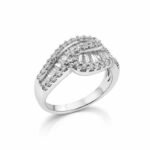 COFR14W110 - 14K White Gold Fashion Ring