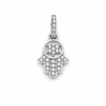 COPR04633W - 14K White Gold Pendant