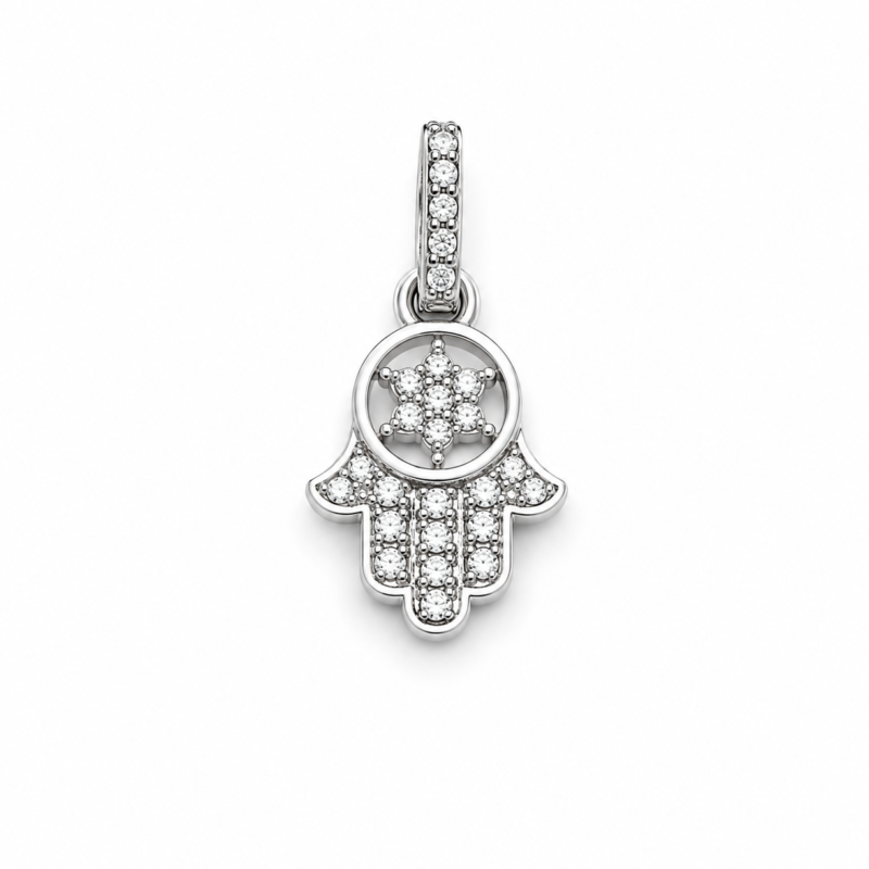 COPR04633W - 14K White Gold Pendant