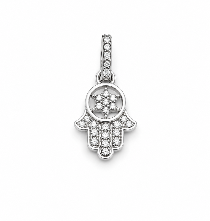 COPR04633W - 14K White Gold Pendant
