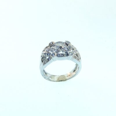 COSET18KW-FR - 18K White Gold Fashion Ring