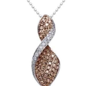 COV3553PW - 14K White Gold Pendant