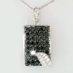 COV3890PW - 14K White Gold Pendant