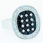CR4907KSD6 - 14K White Gold Fashion Ring