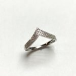CRR10332-DW - 14K White Gold Fashion Ring