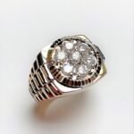 DM2297GKYY - 14K Yellow Gold Gents Ring