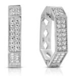 14K White Gold Earring – UB7414EFW-1