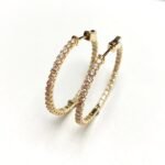 ER29A200MM32Y - 14K Yellow Gold Hoop Earrings