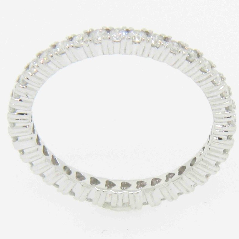 UB7758ETKW - 14K White Gold Eternity Band