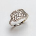 EXRG1160W - 14K White Gold Fashion Ring
