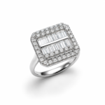 EXRG1942W - 14K White Gold Fashion Ring