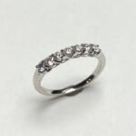 EXRG1945HW-LGD - 14K White Gold Wedding Band