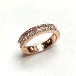 EXRG2021-1P - 14K Rose Gold Anniversary Ring