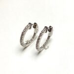 F142-3SCEW - 14K  Huggies Earring