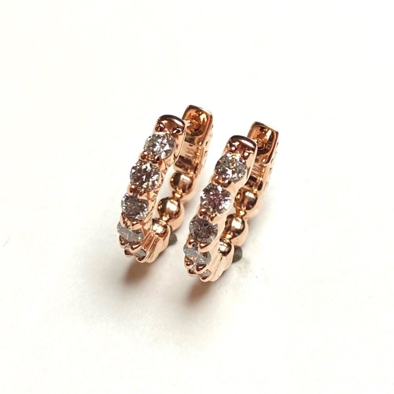 F223-10SFCEP1 - 14K  Huggies Earring