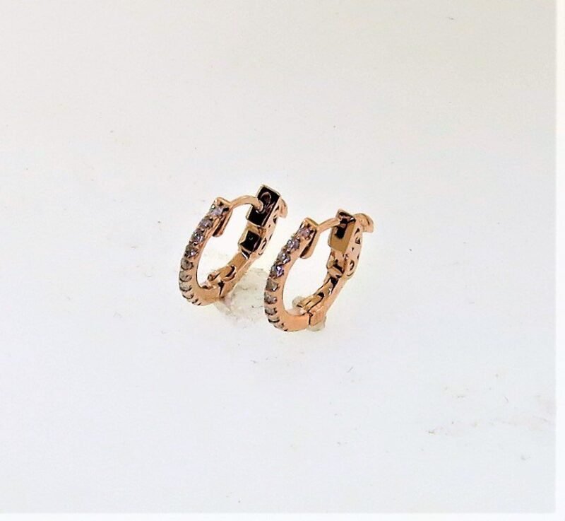 F236-1SCEP55-1 - 14K  Huggies Earring