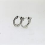 F236-1SCEW55-1 - 14K  Huggies Earring