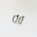 F236-2SCEW55 - 14K  Huggies Earring