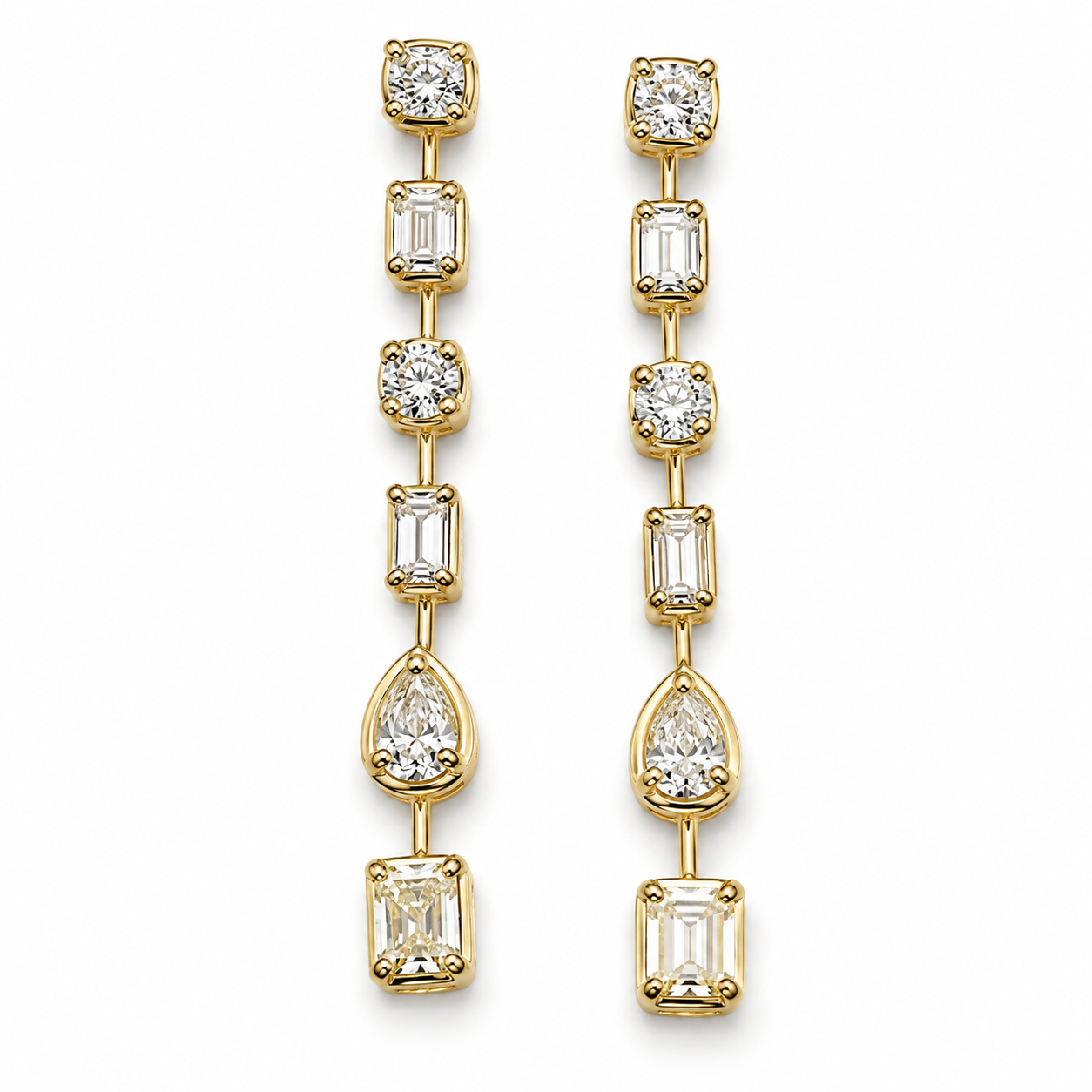 FCE749X-Y4MU -14K Yellow Gold Earring