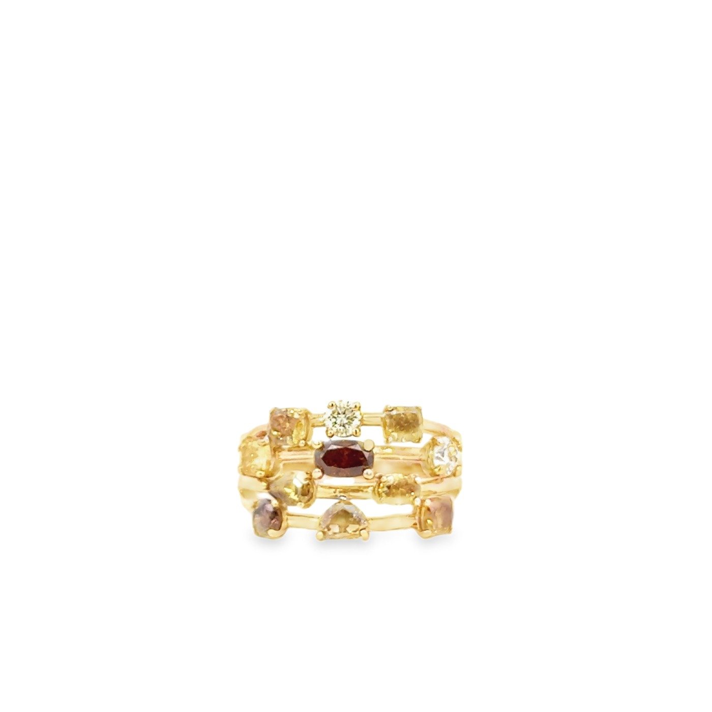 FCR722X-Y8MU - 18K Yellow Gold Fashion Ring
