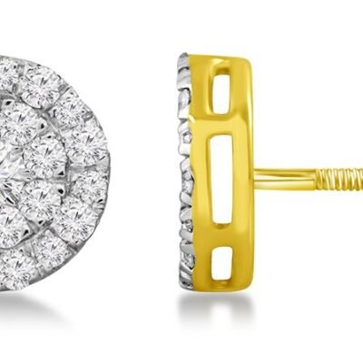 FER5170Y - 14K  Stud Earrings