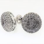 FER5176W - 14K  Stud Earrings