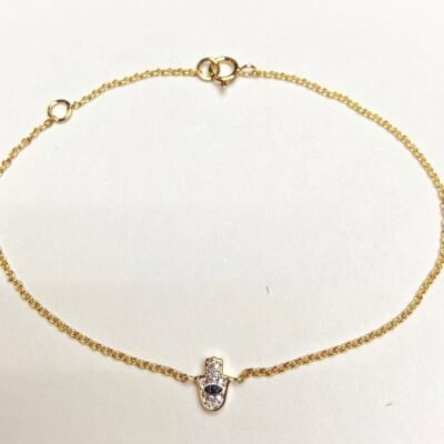 FJBR590-10Y - 10K Yellow Gold Bracelet