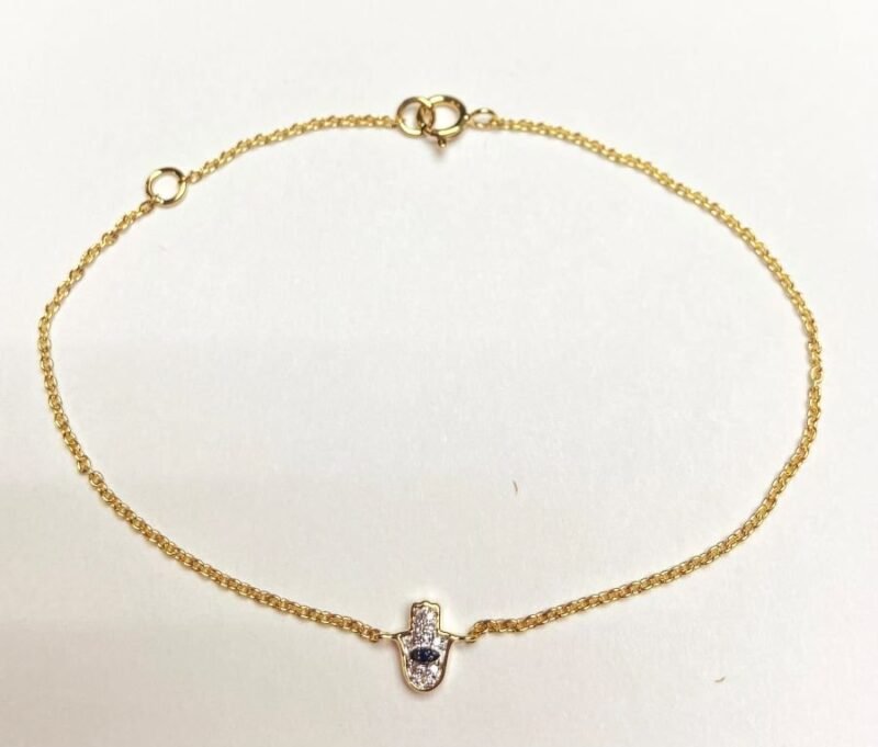 FJBR590-10Y - 10K Yellow Gold Bracelet