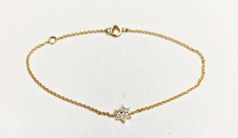 FJBR591-10Y - 10K Yellow Gold Bracelet