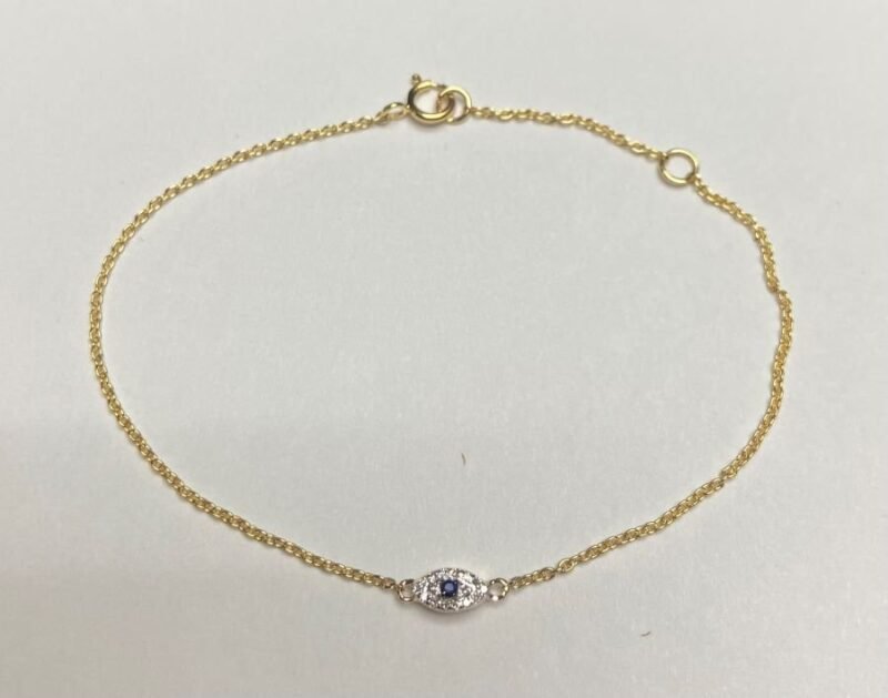 FJBR594-10Y - 10K Yellow Gold Bracelet