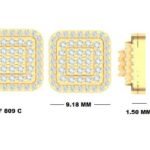 FJE647Y - 14K Yellow Gold Stud Earrings