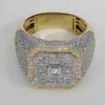 FJMR529Y - 14K Yellow Gold Gents Ring