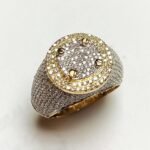 FJMR678-10Y - 10K Yellow Gold Gents Ring