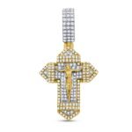 FJP2325Y - 14K Yellow Gold Cross Pendant