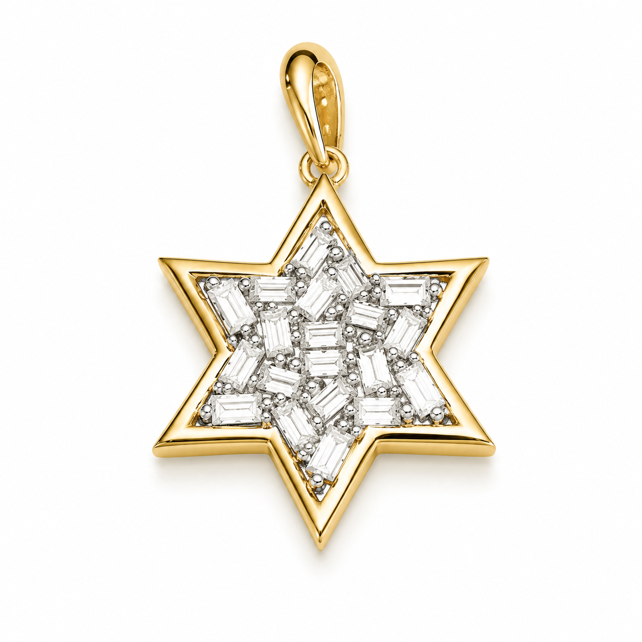 FJP553W -   14K White Gold Pendant