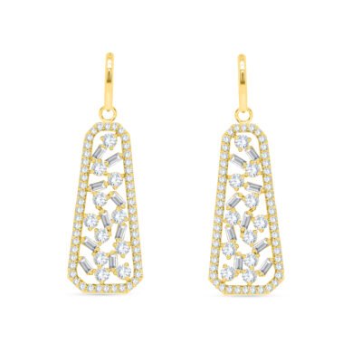 FLE1137Y - 14K Yellow Gold Earrings