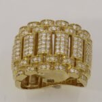 FLMR682Y - 14K Yellow Gold Gents Ring