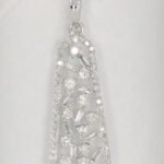 FLP1452W - 14K White Gold Pendant