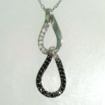 FOPR1973BA - 14K White Gold Pendant