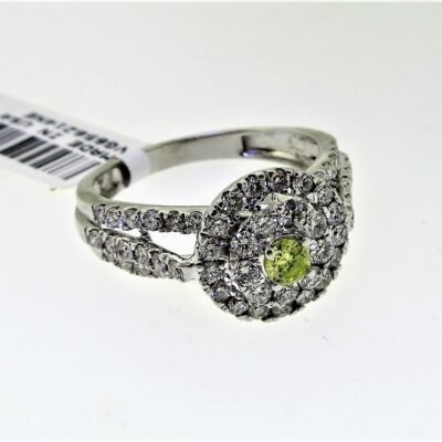 FORR6728FW - 14K White Gold Fashion Ring