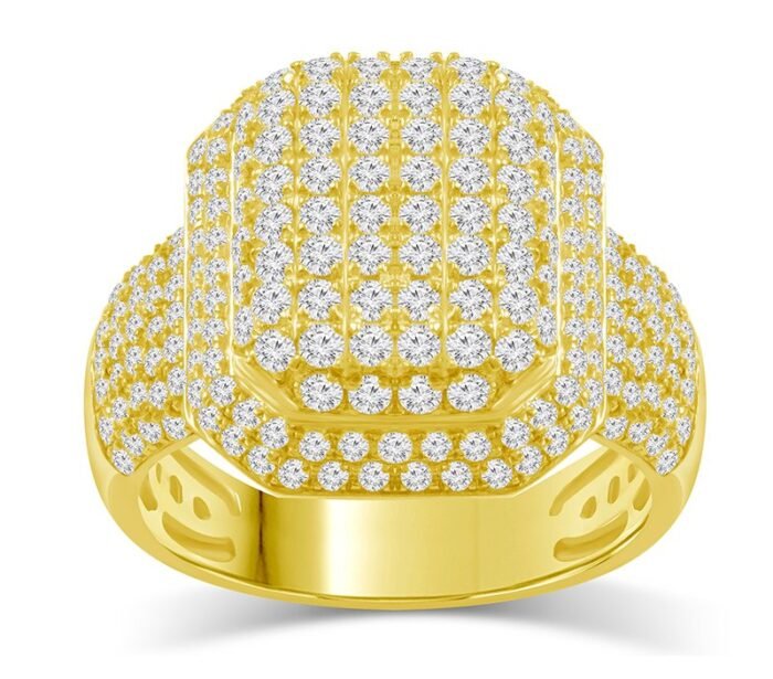 FORR8651Y - 14K Yellow Gold Gents Ring