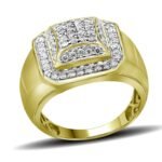 FRR5397Y - 14K Yellow Gold Gents Ring
