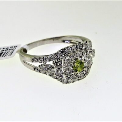 FRR5430FW - 14K White Gold Fashion Ring