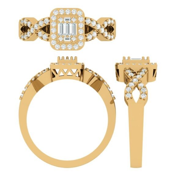 FRRB3815Y - 14K Yellow Gold Fashion Ring