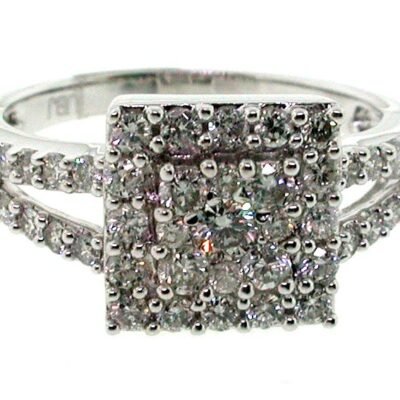 FRV3467LW - 14K White Gold Fashion Ring