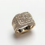 GRG0017Y - 14K Yellow Gold Gents Ring