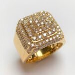GRG0022Y - 14K Yellow Gold Gents Ring